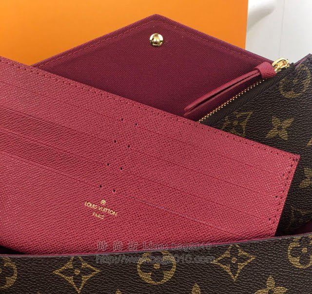 LV女包 N63032 Pochette Felicie手袋 路易威登鏈條斜挎女包  LV女單肩包 LV老花包  ydh2955